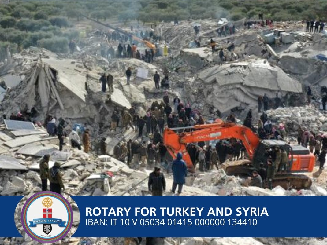 Rotary per l’emergenza Turchia