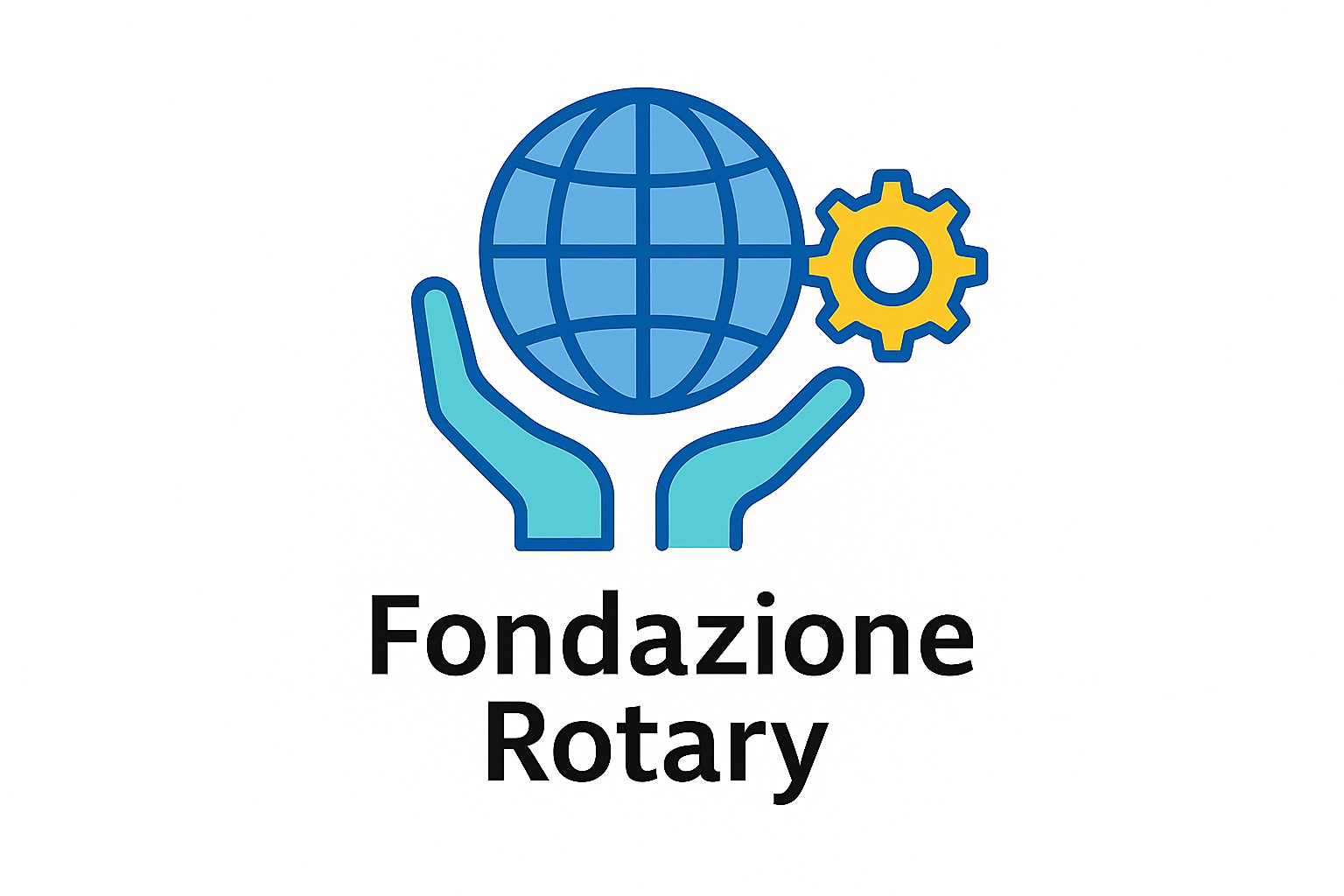 Diventare rotariani - icona illustrata