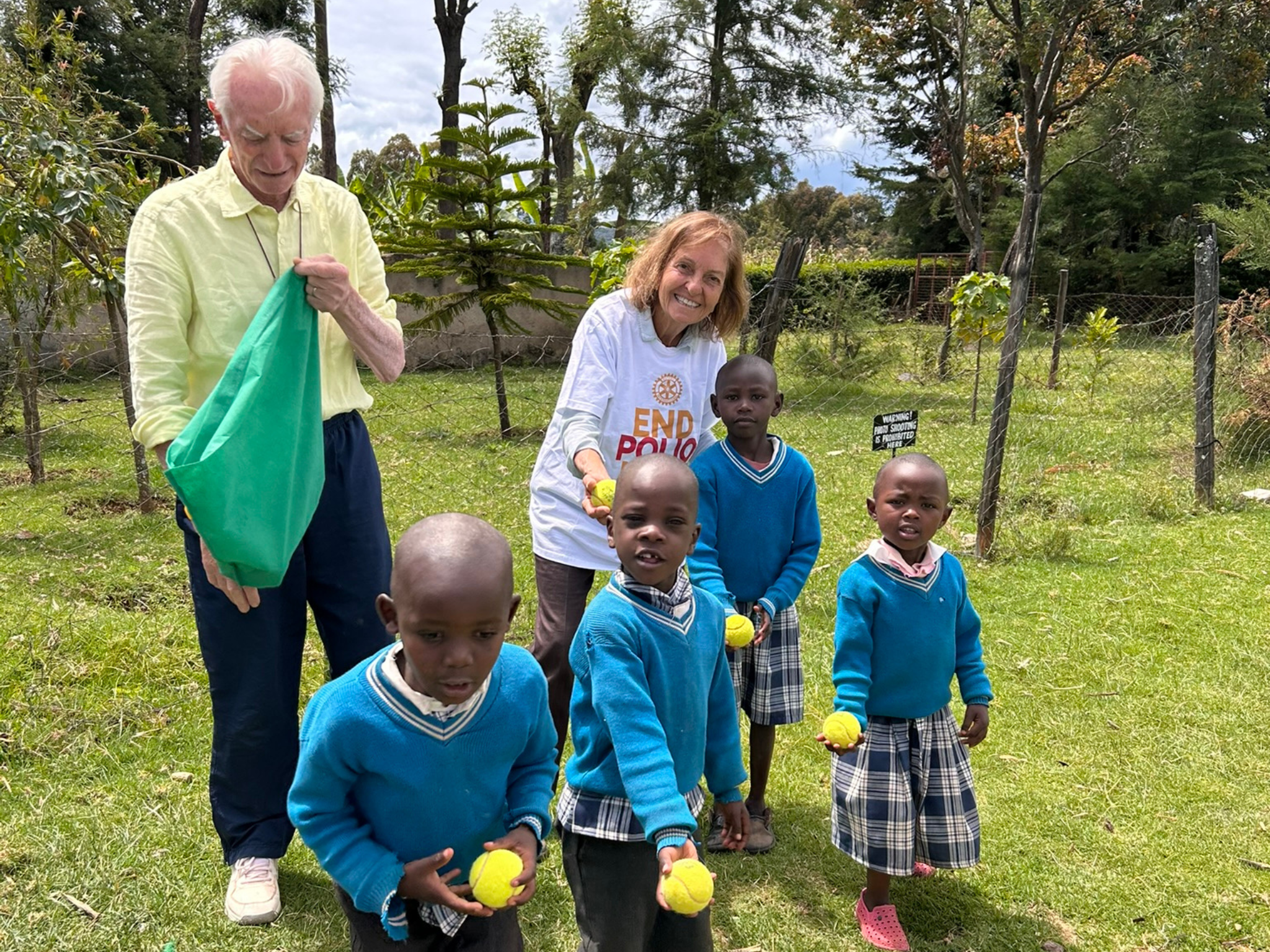 Rotariani a Casa Maria – Kenya