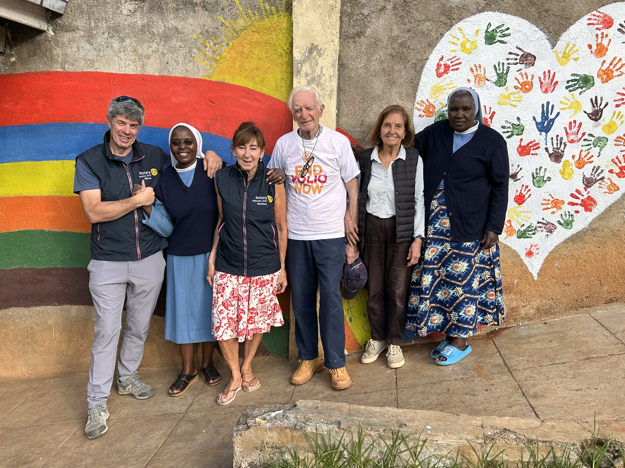 Rotariani a Casa Maria – Kenya