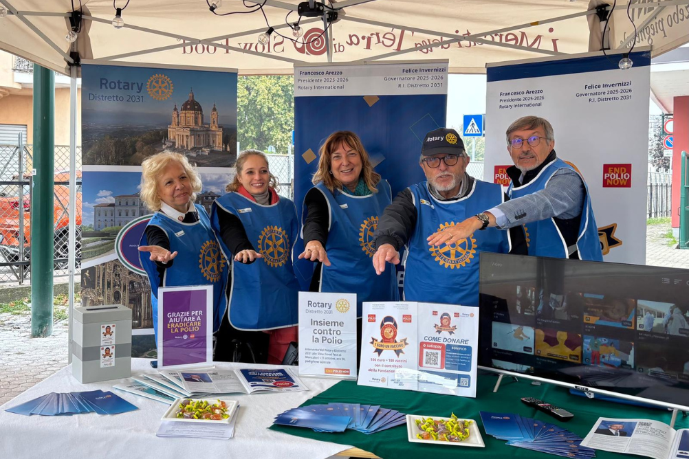 Il Rotary con Slow Food a Moncalieri