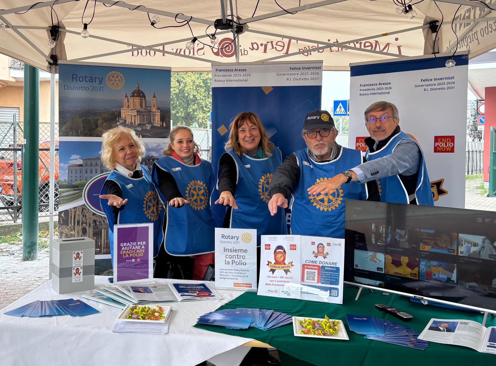 Il Rotary con Slow Food a Moncalieri